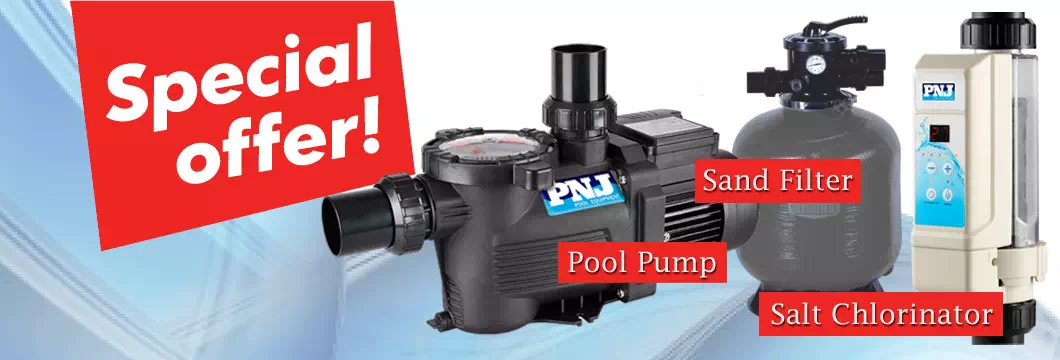 Paket pompa kolam renang