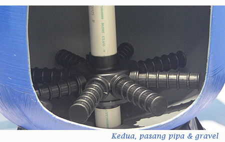 Servis sand filter gravel