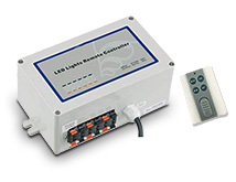 Remote control lampu kolam renang warna-warni