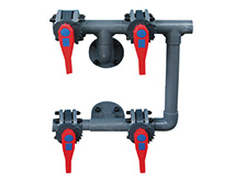 4 Port Butterfly untuk Commercial Filter