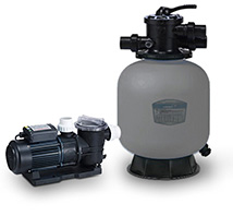 Pompa dan Filter kolam renang kapasitas 20 kubik