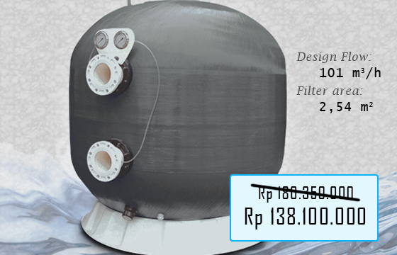 Bobbin Sand Filter tipe FCG-1800